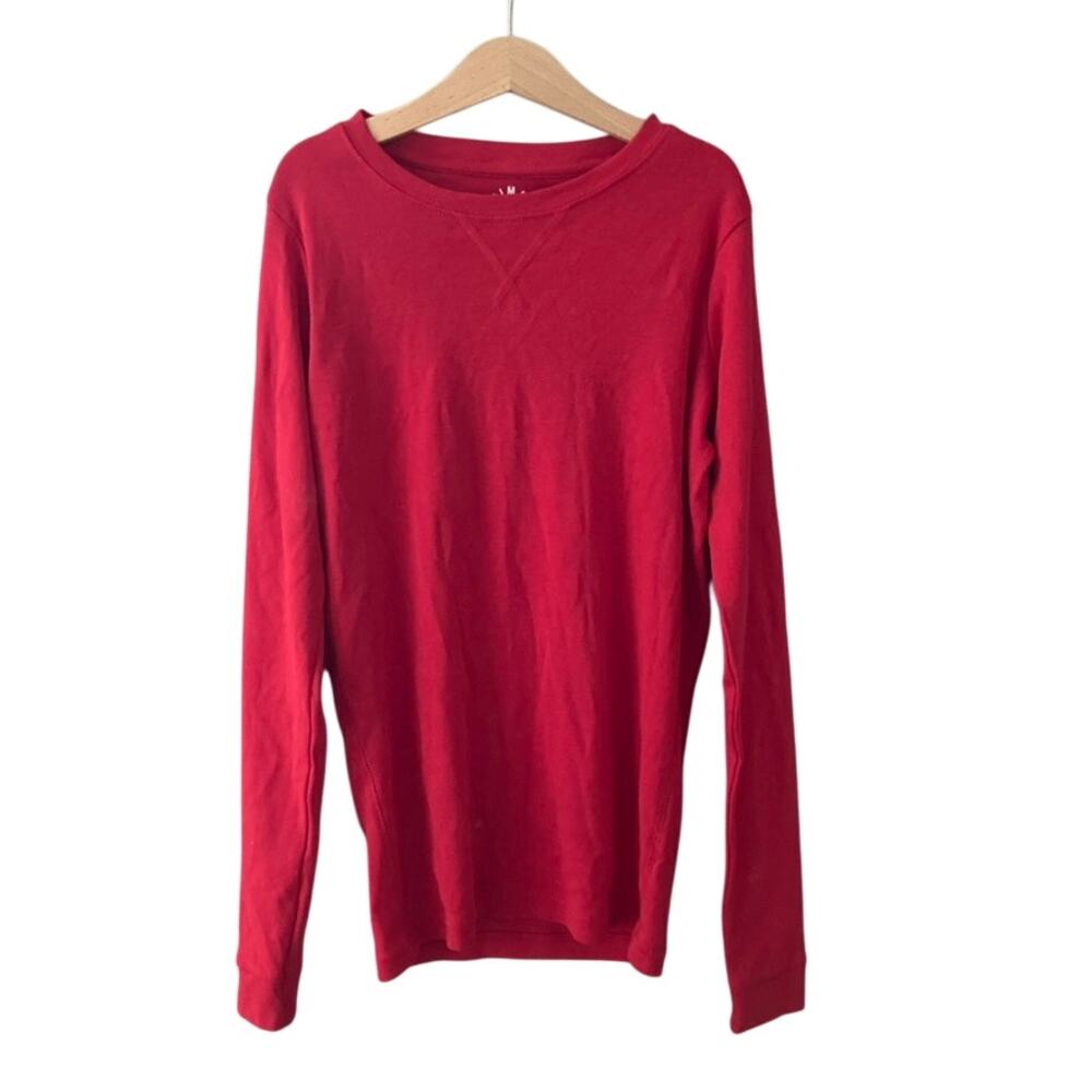 Primary Red Long Sleeve PJ Top - 14